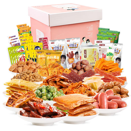 鹽津鋪子零食大禮包 1400克甜蜜禮盒，美味烘焙常相伴